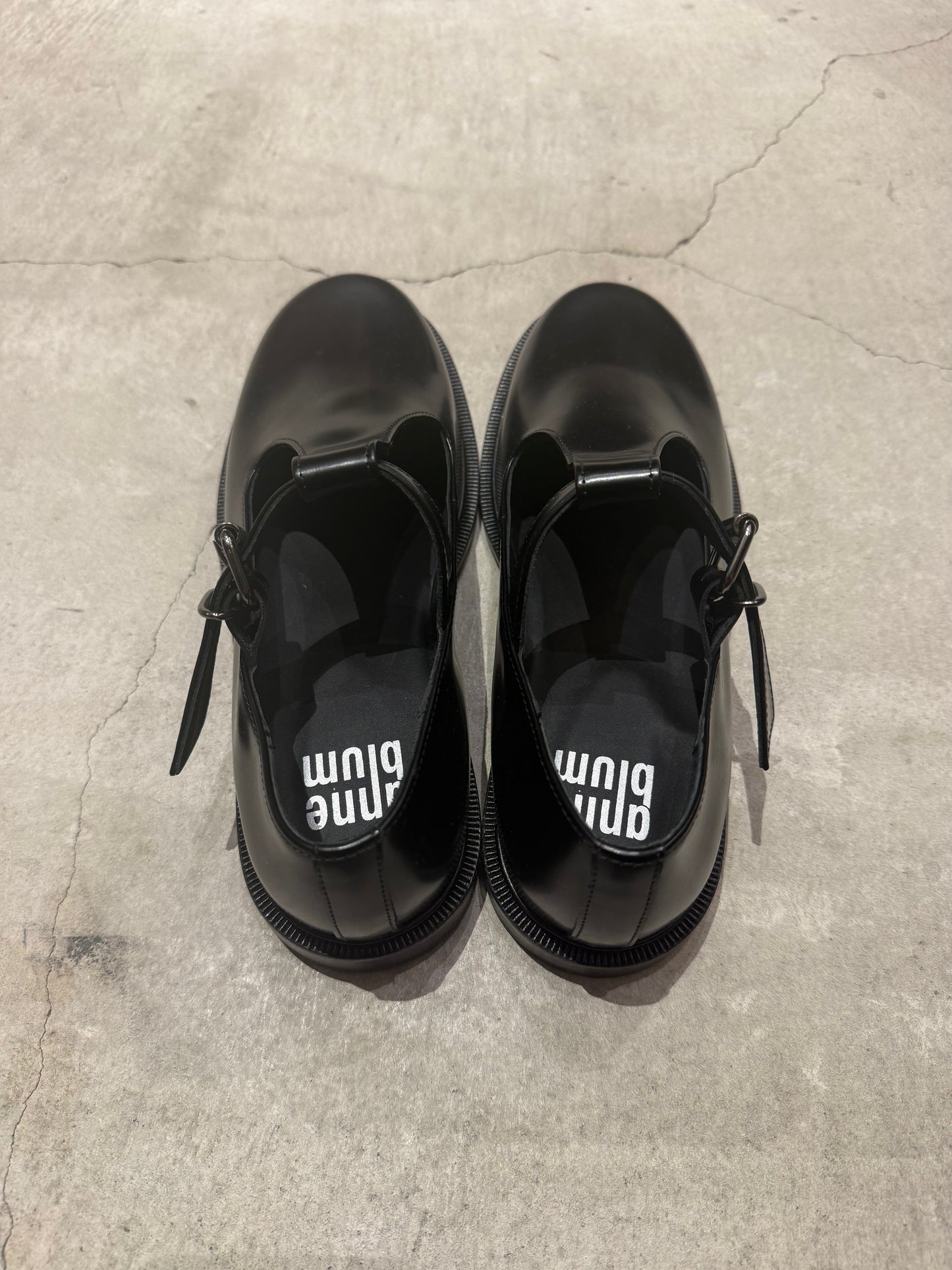 anne blum IMAN GLAZED CALF