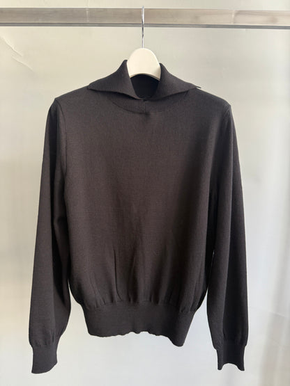 R&D.M.Co- M.W.C HIGH NECK WIDE COLLAR PULLOVER（7660）