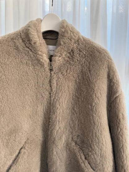 christian wijnants SHORT FAUX FUR BOMBER JACKET（WRW8551JULI）