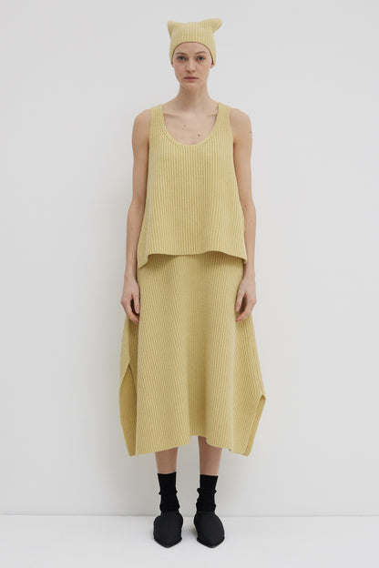 christian wijnants OVERSIZED RIB TANK TOP（WRW8588KUIZA）