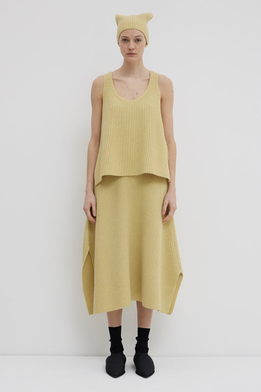 christian wijnants OVERSIZED RIB TANK TOP（WRW8588KUIZA）