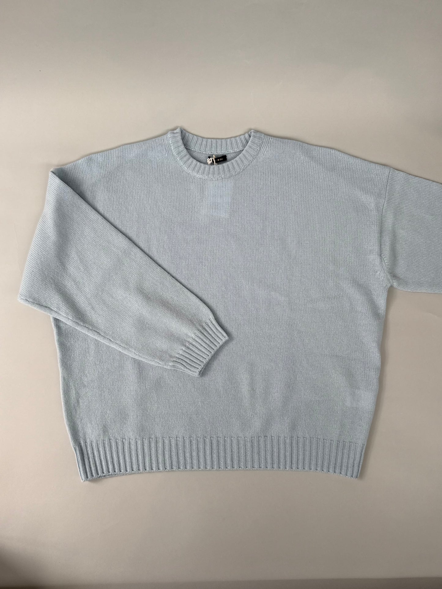 R&D.M.Co- 7G CREWNECK SWEATER（7832）