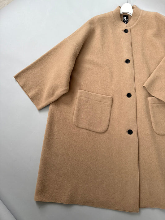 R&D.M.Co- WOOL FELT OVERSIZE COAT（7808）