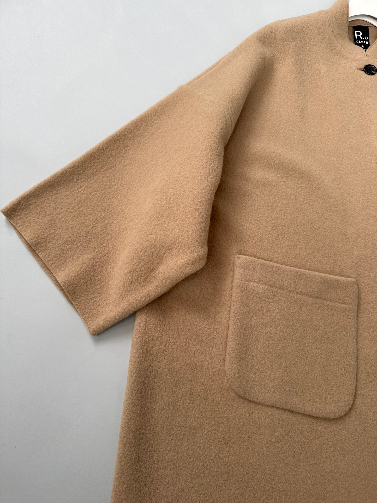 R&D.M.Co- WOOL FELT OVERSIZE COAT（7808）