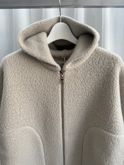 R&D.M.Co- SHEEP BOA ZIP UP HOODIE（7857）