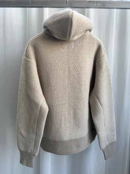 R&D.M.Co- SHEEP BOA ZIP UP HOODIE（7857）