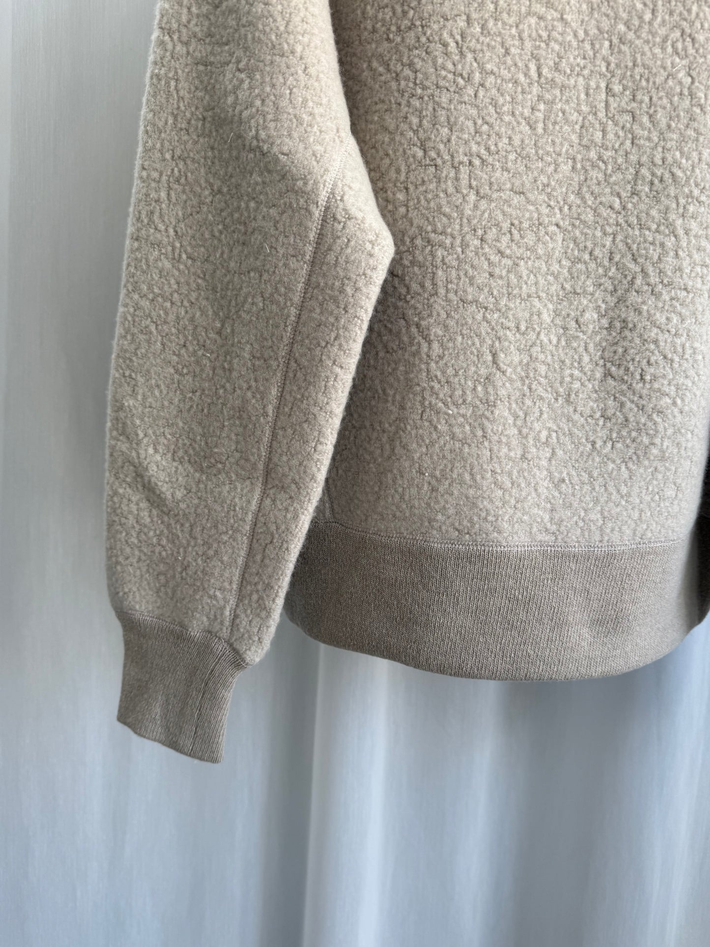 R&D.M.Co- SHEEP BOA ZIP UP HOODIE（7857）