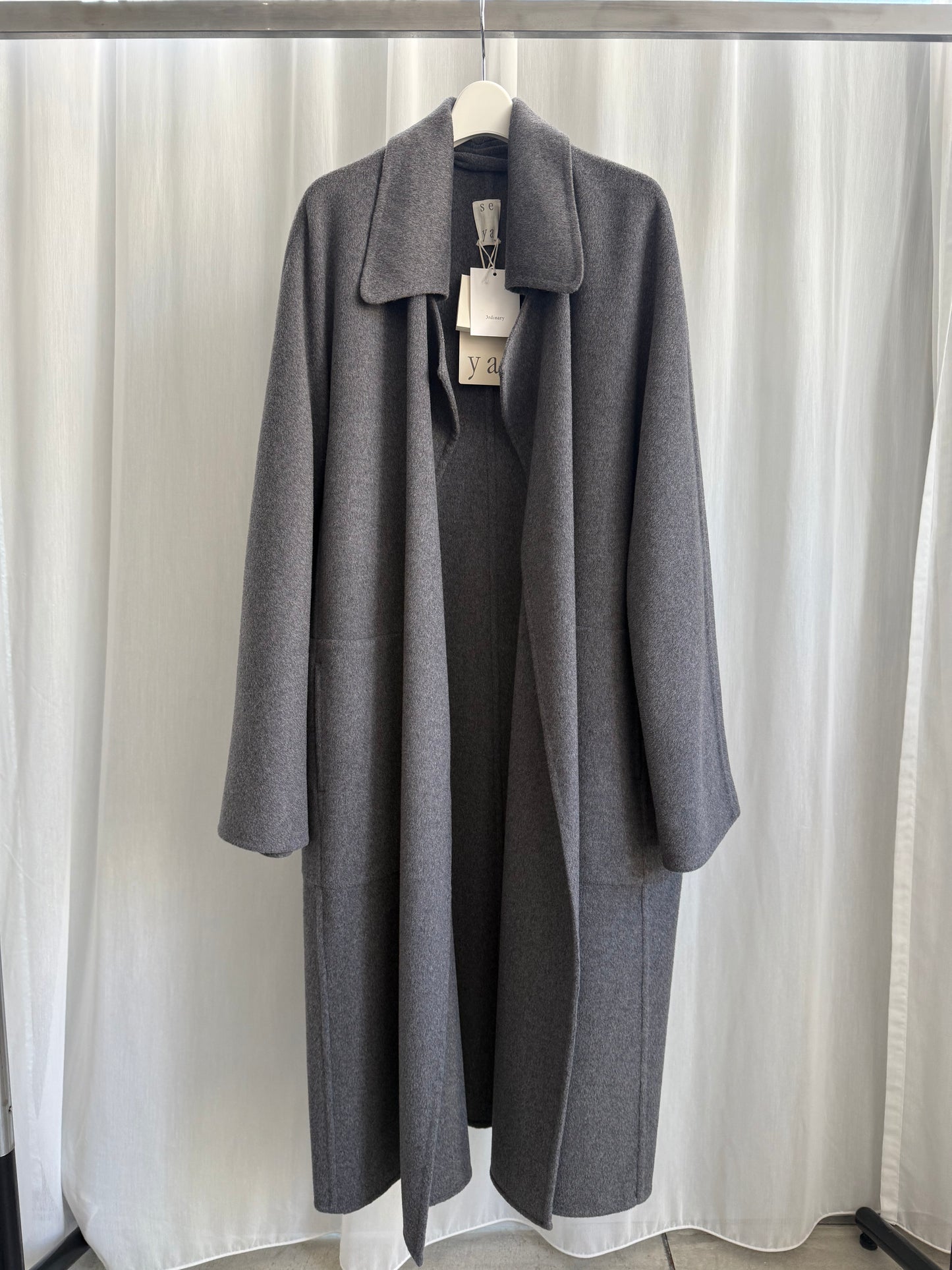 seya. DOUBLE FACE MARCEL COAT（LZ06054F140）