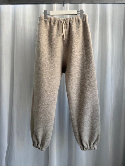 R&D.M.Co- SHEEP BOA SWEAT PANTS（7858）