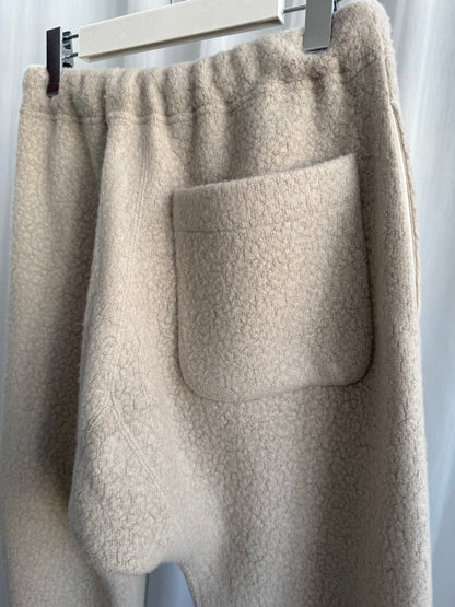 R&D.M.Co- SHEEP BOA SWEAT PANTS（7858）