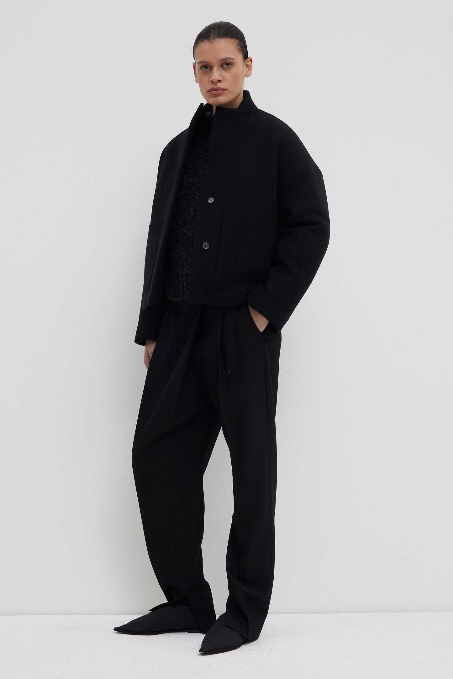 christian wijnants PADDED JACKET WITH BELT（WRW8533JACCO）