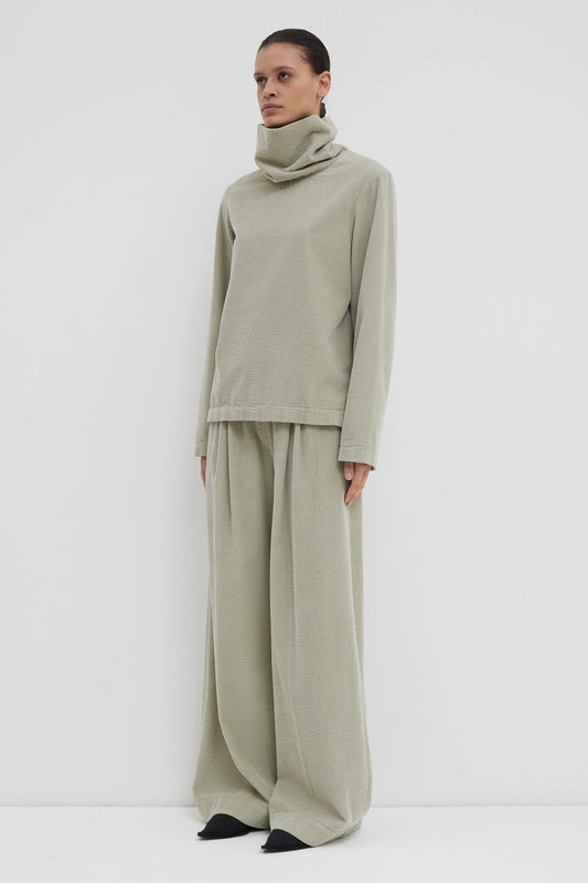 christian wijnants GARMENT DYE CORDUROY PANTS（WRW8552PISHA）