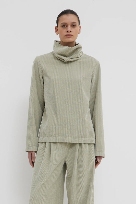 christian wijnants GARMENT DYE CORDUROY TOP（WRW8552TIBA）